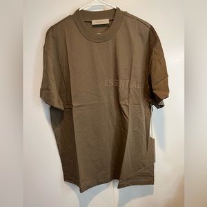 Fear of good essential t shirt in wood